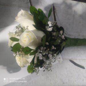DECORACIÓN DE CARRO Y BOUQUET