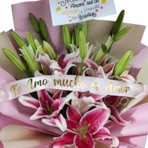 RAMOS TULIPANES Y LIRIOS