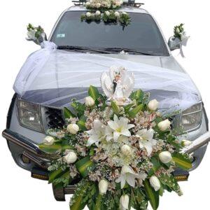 DECORACIÓN DE CARRO Y BOUQUET