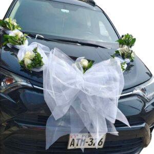 DECORACIÓN DE CARRO Y BOUQUET
